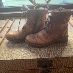 Bed Stu side zip booties